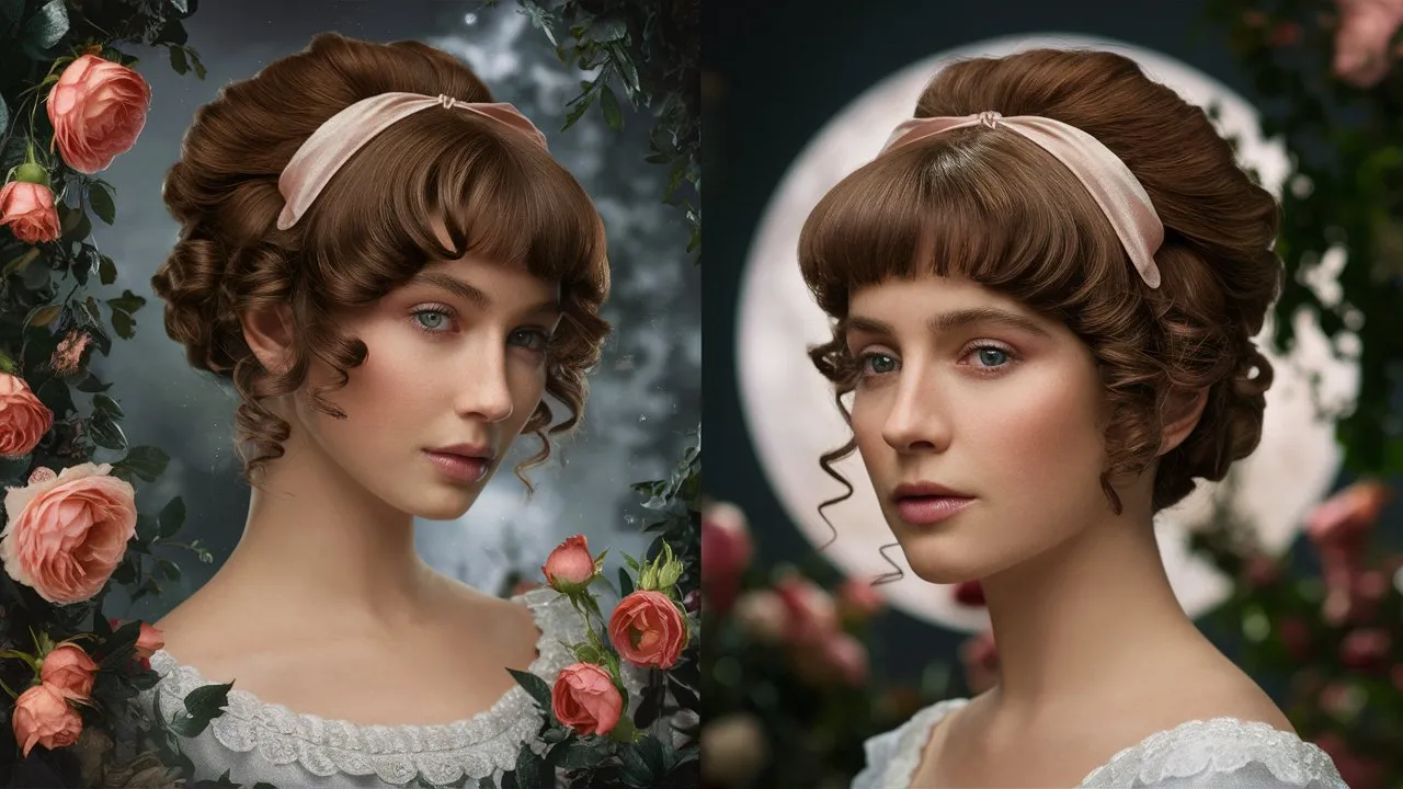 Regency Hairstyle Bangs