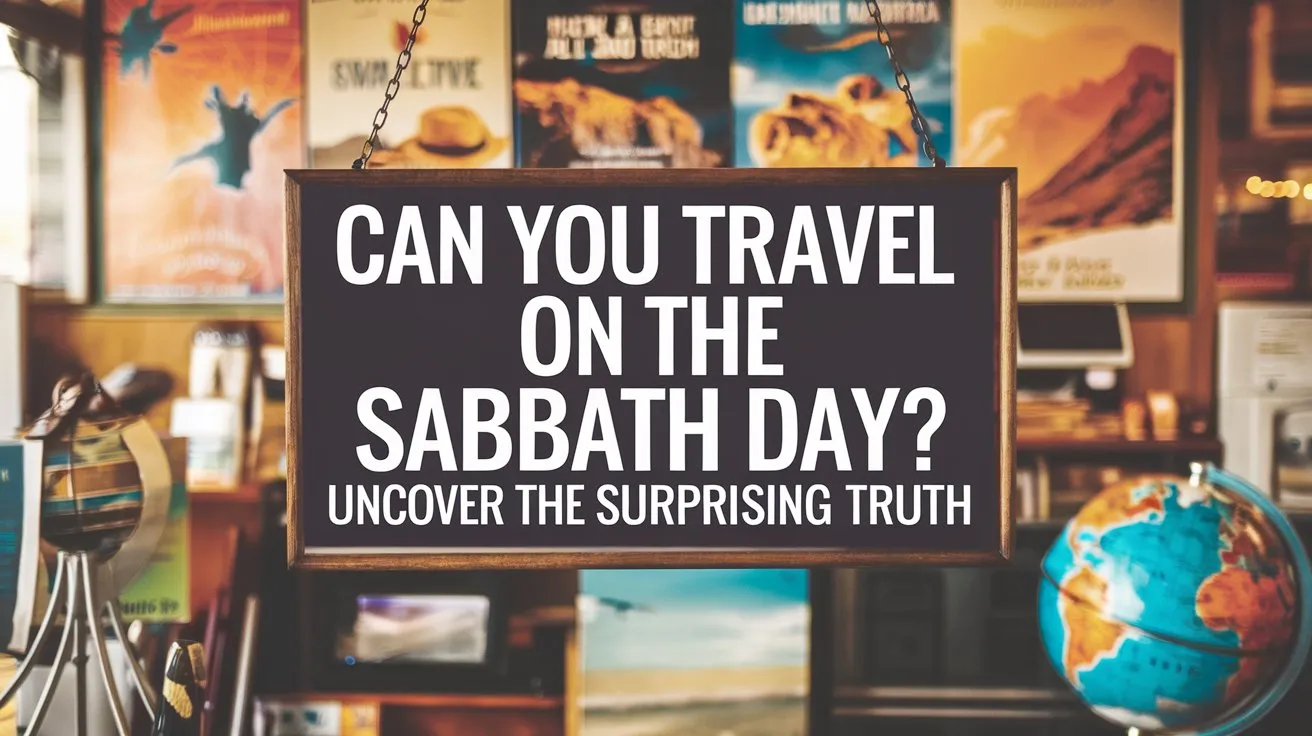 Can You Travel on the Sabbath Day